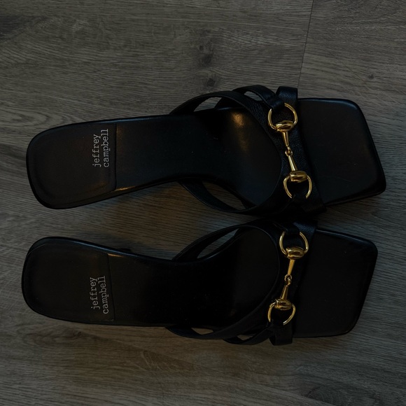 Jeffrey Campbell Shoes - Jeffery Campbell horsebit heels- size 7